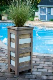 Simple wooden planter box with plastic inserts. 30 Best Diy Planter Box Ideas And Tutorials For 2020 Crazy Laura