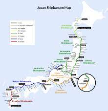 Faster than a speeding bullet train. Jungle Maps Map Of Japan Bullet Train