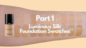 part 1 armani luminous silk swatches