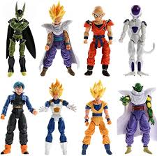 Sometimes difficult to find in the u.s., we always love seeing these little guys surface. Amazon Com 8pcs Set Dragonball Z Dragon Ball Dbz Joint Movable Action Figures Kids Toys New Toys Games