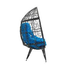 Anvil Wicker Patio Egg Chair Outdoor