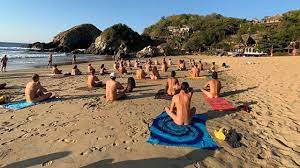 Playa nudista mexico