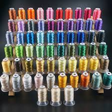 New Brothread 63 Brother Colors Polyester Embroidery Machine