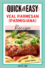 veal parmesan parmigiana recipe