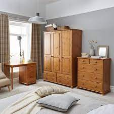 Welcome to our solid pine bedroom furniture ranges, here you will find wardrobes, chest of we offer our customers on our flatack pine bedroom furniture ranges the choice of having it delivered. Richmond Kid S Bedroom Furniture In Pine And Cream Pine Children S Furniture