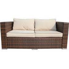 Ascot Rattan Outdoor Two Seater Sofa