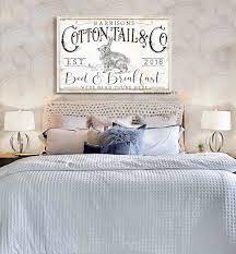 Bed And Breakfast Sign Rustic Farmhouse