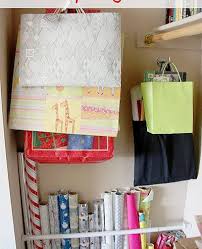 Organize Your Gift Wrapping