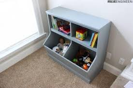 bookcase with toy storage kreg tool