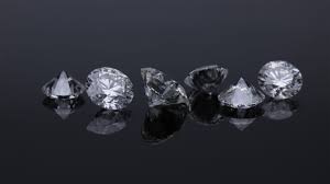 synthetic diamond pendant
