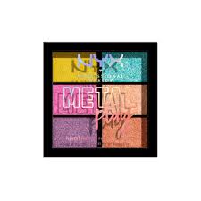 metal play pigment palette nyx
