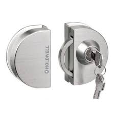 holdwell ss double glass door lock