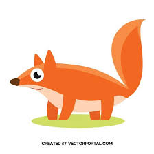 fox cartoon art royalty free stock svg