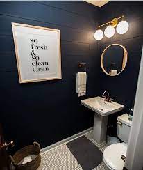 dark blue bathroom ideas