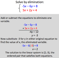 Matrices Solving Systems Of Equations