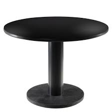42 Round Table Black Top Cort Events