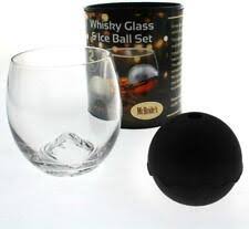whiskey scotch whisky glass ice ball