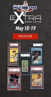 Maybe you would like to learn more about one of these? Mile High Card Company Extra Innings In Progress Ends On May 19 2021 Auction Report