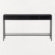 15 black console tables for every