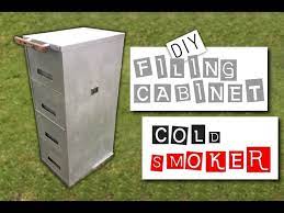 diy filing cabinet cold smoker you