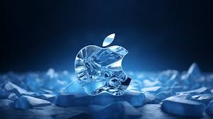 crystal apple desktop wallpaper hd by