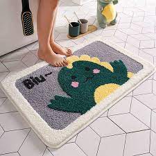 adorable cartoon rug blended fabric