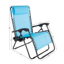Maybe you would like to learn more about one of these? Pure Garden Oversized Zero Gravity Patio Lawn Chair In Blue M150115 The Home Depot