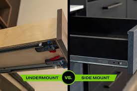 undermount vs side mount slides which