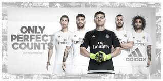 Real madrid plays in the spanish la liga and is using a new font for the 2015/16 season. New Real Madrid Kit 15 16 Real Madrid Home Grey Away Jerseys 2015 2016 Football Kit News