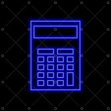 If you are facing this issue, here is how to fix the black background behind folder icons in windows 10 file explorer. Calculator Neon Sign Bright Glowing Symbol On A Black Background Neon Style Icon Graphic Vector Stock By Pixlr