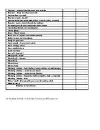 Life Skills Tracking Sheet By Schultzs Tutoring And Playgroups Tpt
