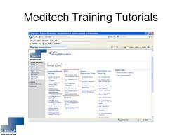 Meditech 6 0 Upgrade Ed Training Session Ppt Video Online