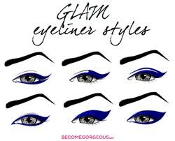 tutorial and eye liner styles