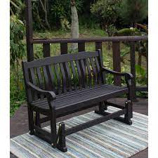 outdoor wooden bench the best place to