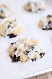 Lemon Blueberry Muffin Top Cookies gambar png