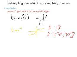 Algebra2 14 2 Inverse Trig Functions