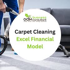 carpet cleaning excel financial model