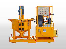 grout equipment for backfilling