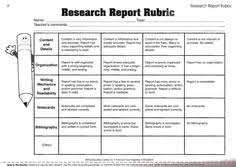 Grading rubric research papers