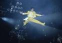 Image result for Prince jumping on tour