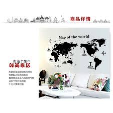 World Decorative Diy Wall Sticker