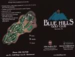 Scorecard - Blue Hills Golf Club