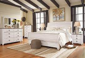 willowton sleigh bedroom collection