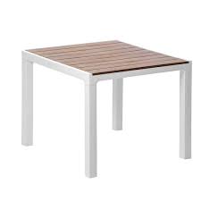 Plastic Patio Dining Table 462 Whtwd