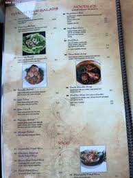 menu of moon thai anese restaurant