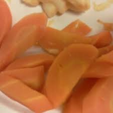 cooked carrots and nutrition facts