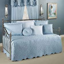 evermore blue daybed bedding set in