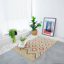 rectangular machine tufted rugs