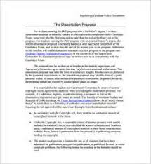 Dissertation Proposal Defense Format Download 