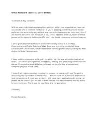 Best Administrative Assistant Cover Letter Administrative Position